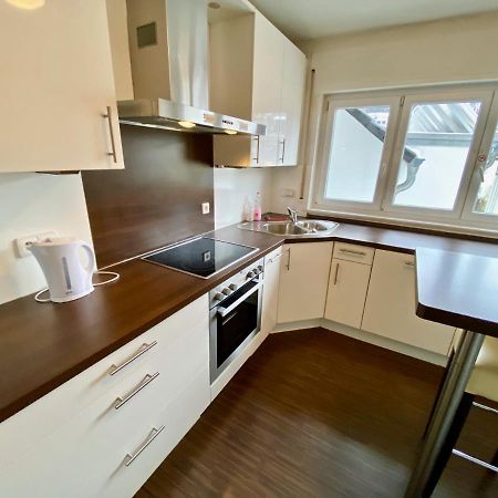 Apartmán Zentrales Wg-Zimmer 1 Ravensburg, Balkon, Kamin Exteriér fotografie