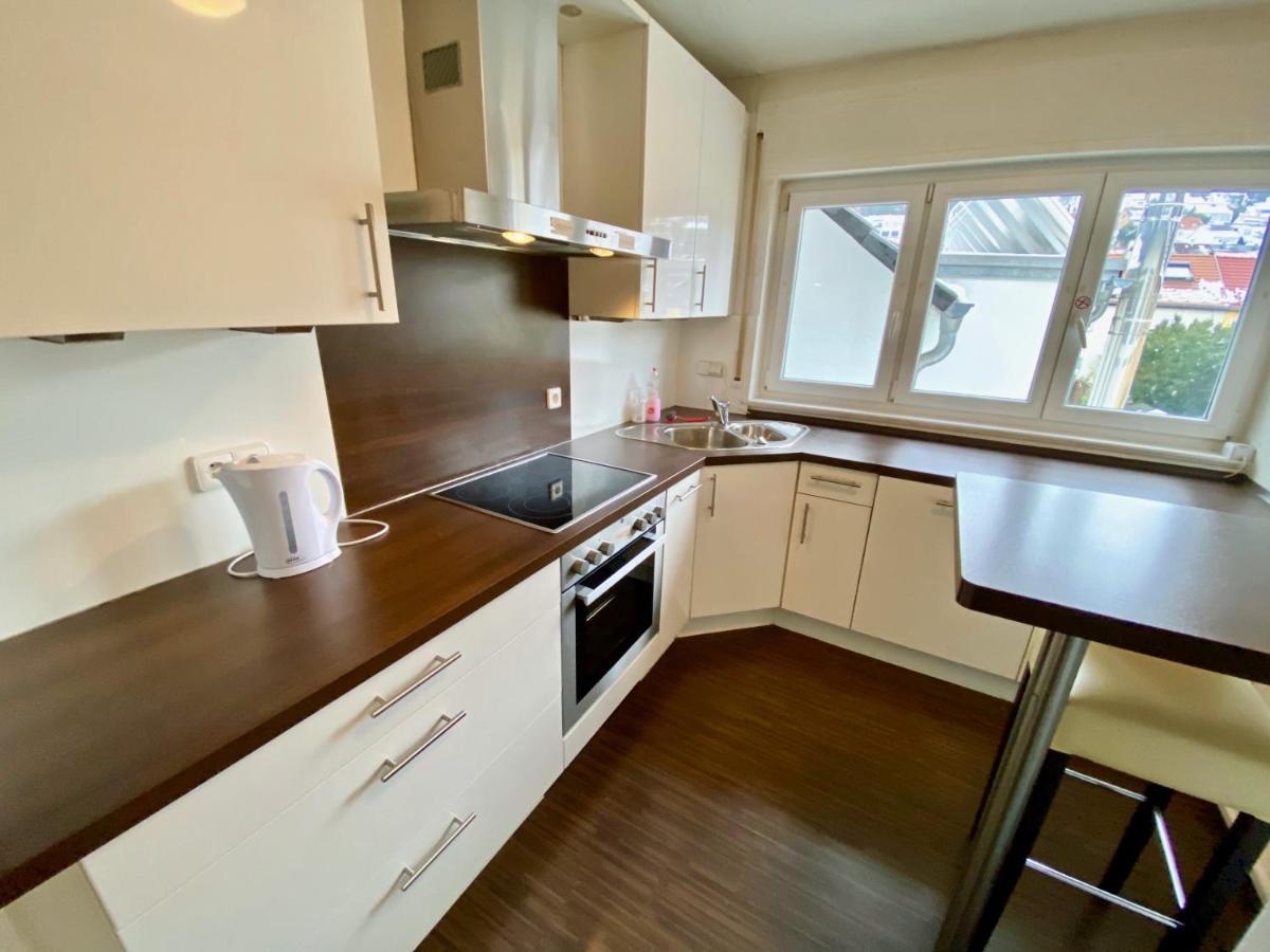 Apartmán Zentrales Wg-Zimmer 1 Ravensburg, Balkon, Kamin Exteriér fotografie